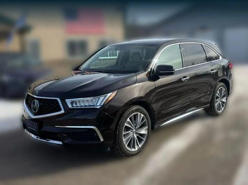 Black 2017 Acura MDX 3.5L w/Technology Package