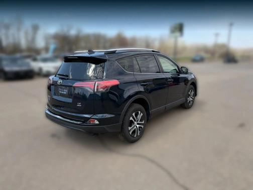 Blue 2018 Toyota RAV4 LE