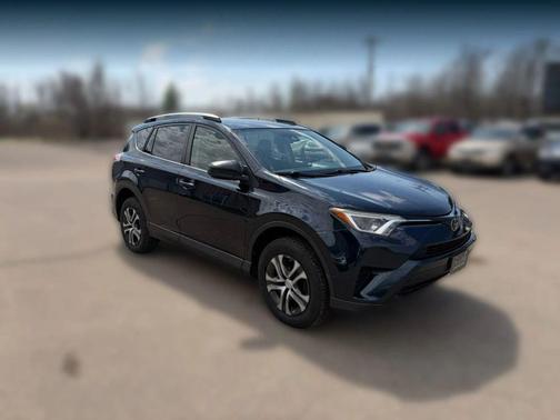 Blue 2018 Toyota RAV4 LE