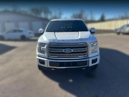 White Platinum Metallic Tri-Coat 2016 Ford F-150 Limited