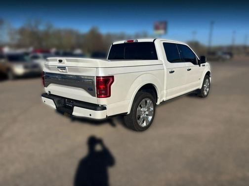 White Platinum Metallic Tri-Coat 2016 Ford F-150 Limited