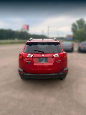 Red 2014 Toyota RAV4 Limited