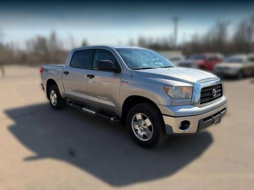 Silver 2008 Toyota Tundra SR5 CrewMax