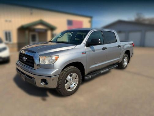 Silver 2008 Toyota Tundra SR5 CrewMax