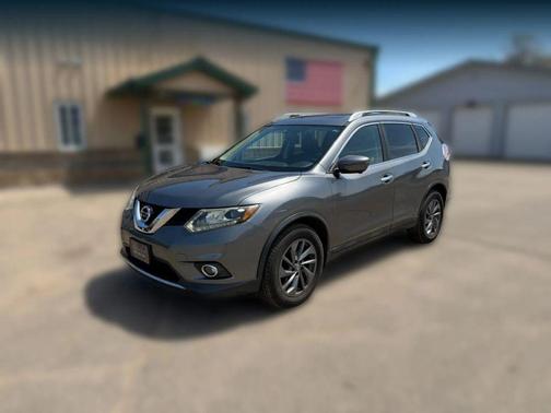 Gray 2016 Nissan Rogue SL