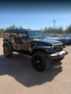 Black Clearcoat 2013 Jeep Wrangler Unlimited Sahara