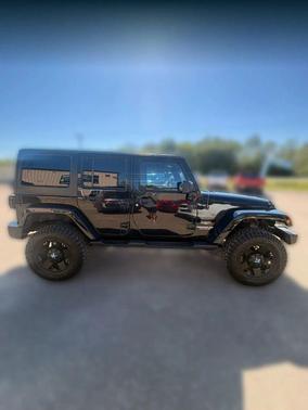 Black Clearcoat 2013 Jeep Wrangler Unlimited Sahara