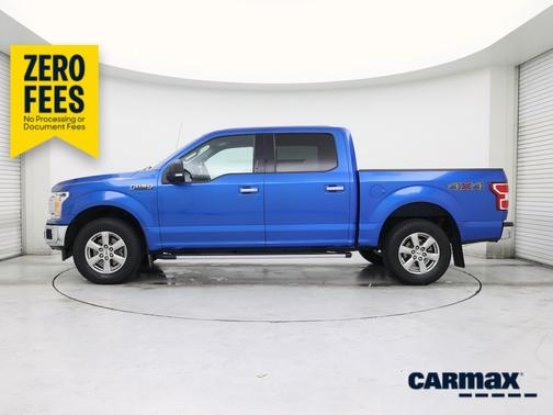 Blue 2019 Ford F-150 XLT