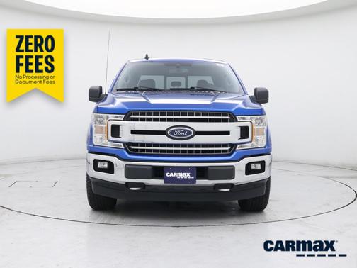 Blue 2019 Ford F-150 XLT