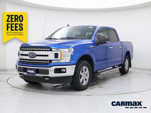 Blue 2019 Ford F-150 XLT
