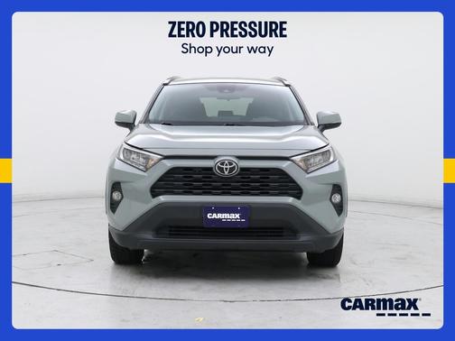 Green 2021 Toyota RAV4 XLE