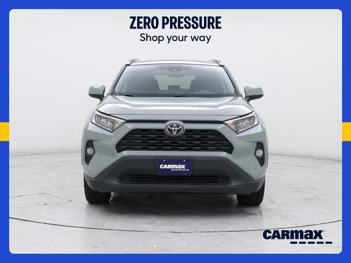 Green 2021 Toyota RAV4 XLE
