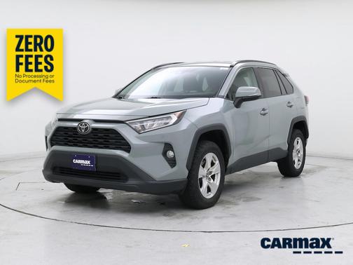 Green 2021 Toyota RAV4 XLE