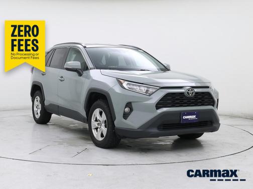 Green 2021 Toyota RAV4 XLE