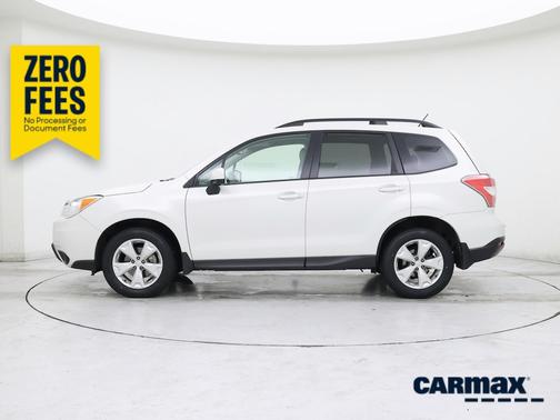 White 2015 Subaru Forester 2.5I Premium