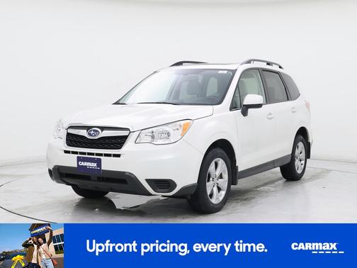 White 2015 Subaru Forester 2.5I Premium