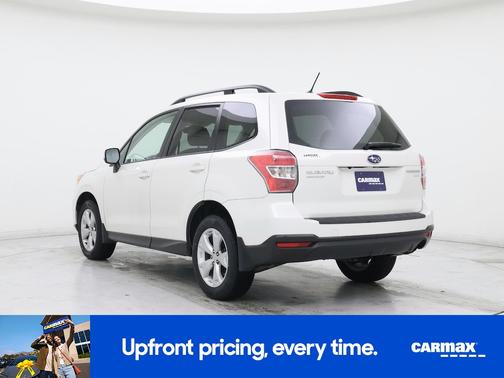 White 2015 Subaru Forester 2.5I Premium