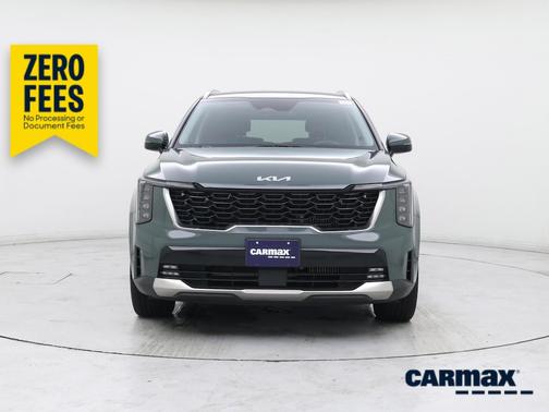 Green 2025 Kia Sorento Hybrid EX
