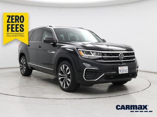 Black 2023 Volkswagen Atlas SEL Premium R-Line
