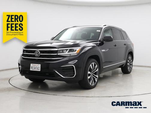 Black 2023 Volkswagen Atlas SEL Premium R-Line
