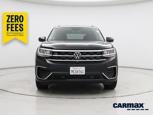 Black 2023 Volkswagen Atlas SEL Premium R-Line
