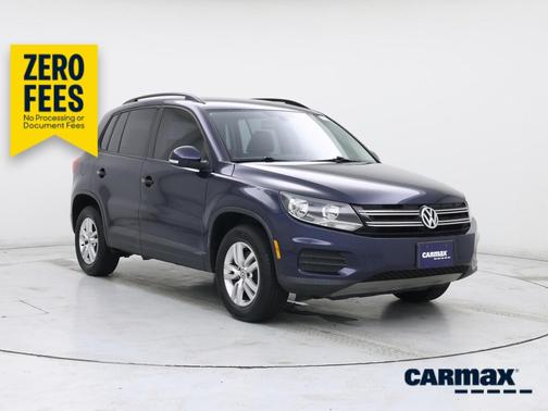 Blue 2016 Volkswagen Tiguan S