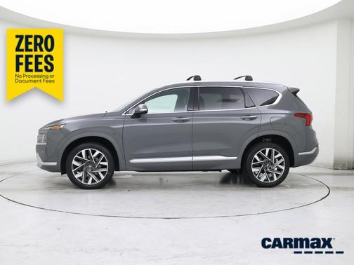 Gray 2022 Hyundai SANTA FE Calligraphy