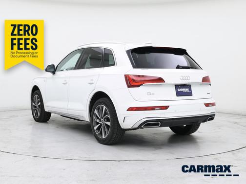 White 2022 Audi Q5 S-Line Premium Plus