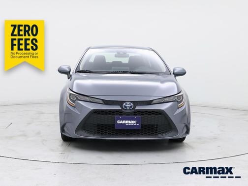 Blue 2020 Toyota Corolla Hybrid LE