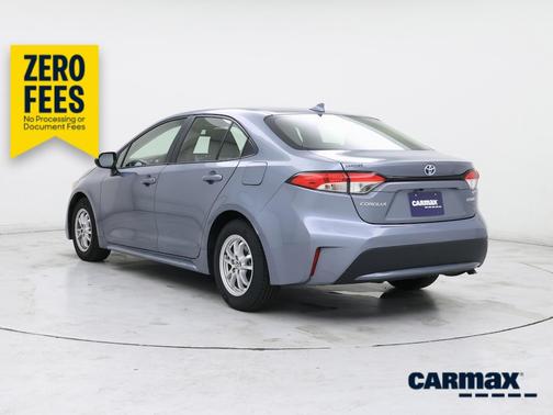 Blue 2020 Toyota Corolla Hybrid LE
