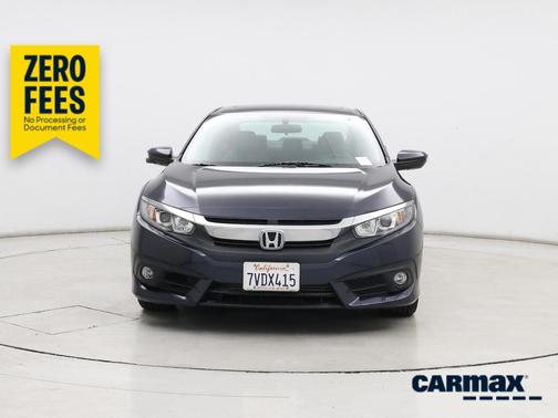 Blue 2016 Honda Civic EX-T