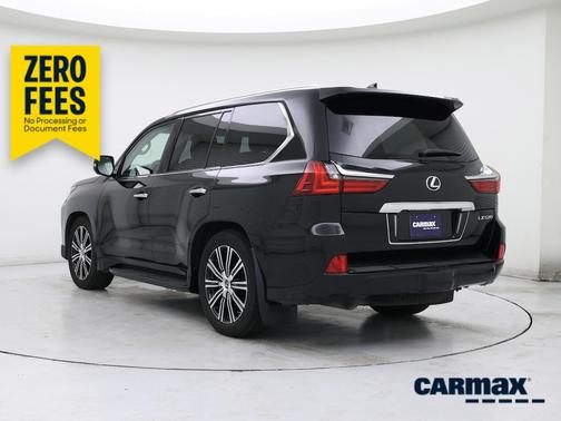 Black 2020 Lexus LX 570