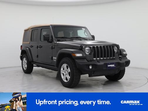 Gray 2018 Jeep Wrangler Unlimited Sport