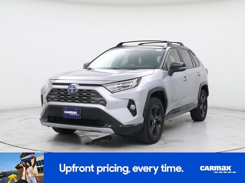 Silver 2020 Toyota RAV4 Hybrid XSE