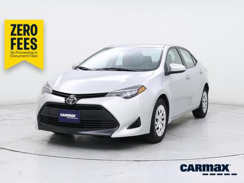 Silver 2017 Toyota Corolla LE