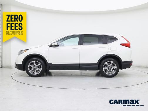White 2017 Honda CR-V EX