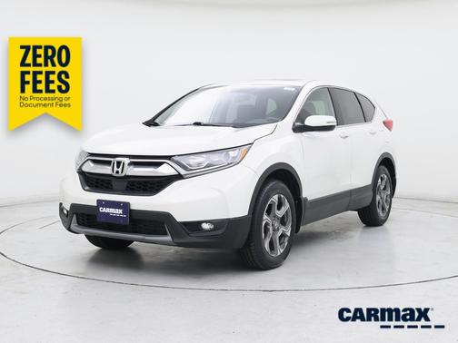White 2017 Honda CR-V EX