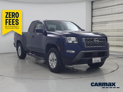 Blue 2022 Nissan Frontier SV