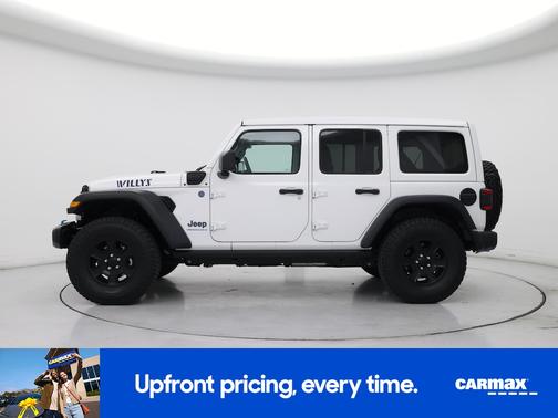 White 2024 Jeep Wrangler 4xe Willy's