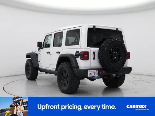 White 2024 Jeep Wrangler 4xe Willy's