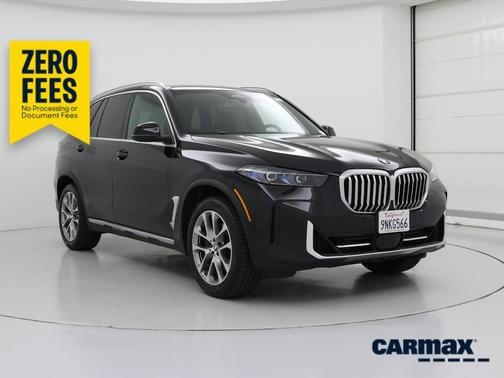 Black 2025 BMW X5 xDrive40i