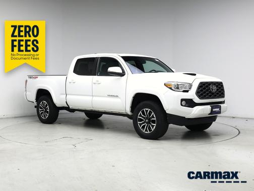 White 2021 Toyota Tacoma TRD Sport