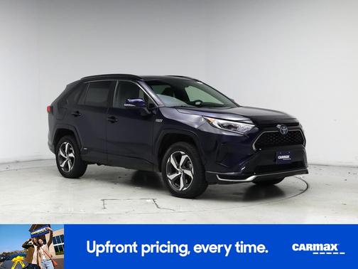 Blue 2021 Toyota RAV4 Prime SE