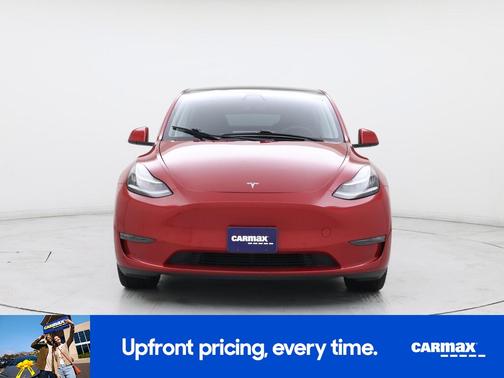 Red 2020 Tesla Model Y Long Range