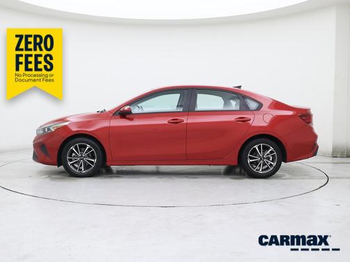 Red 2022 Kia Forte LXS