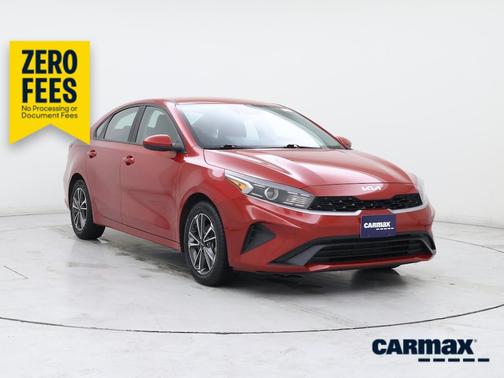 Red 2022 Kia Forte LXS
