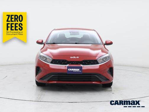 Red 2022 Kia Forte LXS