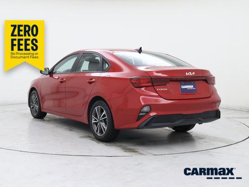 Red 2022 Kia Forte LXS