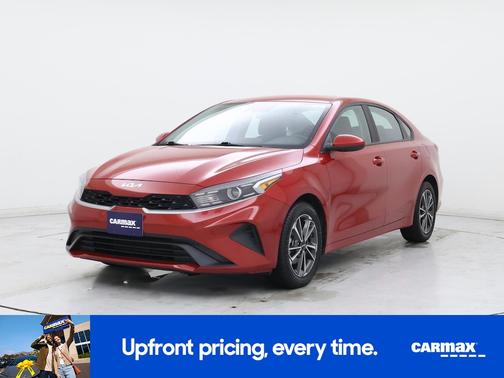 Red 2022 Kia Forte LXS