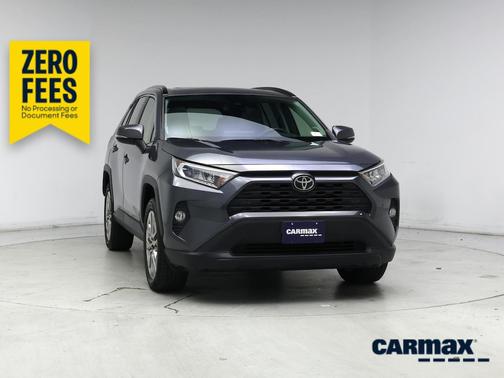 Gray 2019 Toyota RAV4 XLE